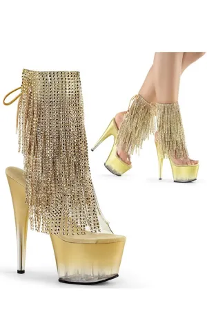 ADORE-1017RSFT Gold Ankle Boots