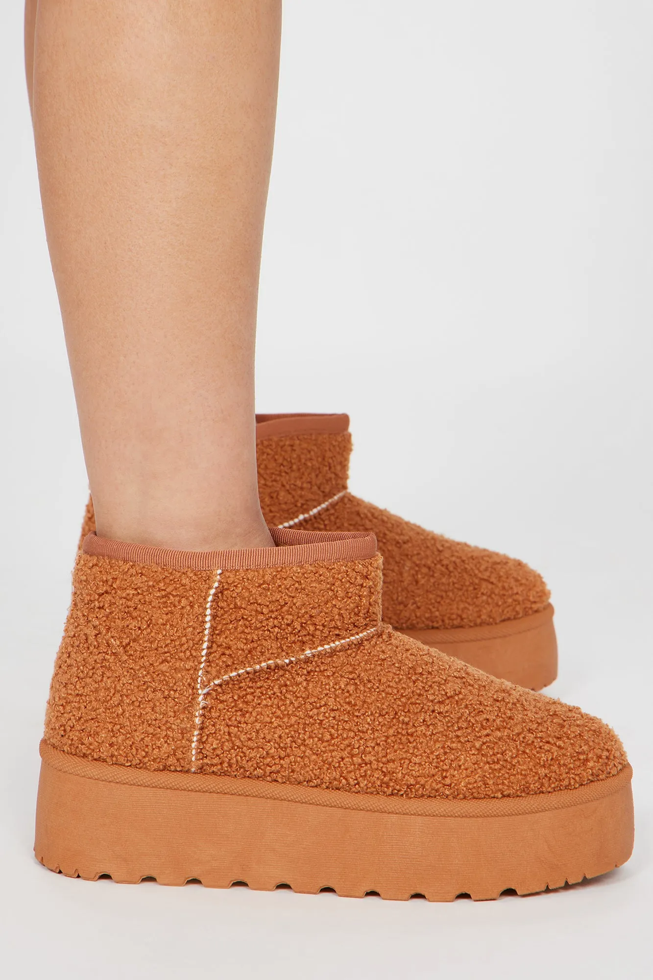 Always Cozy Booties - Tan