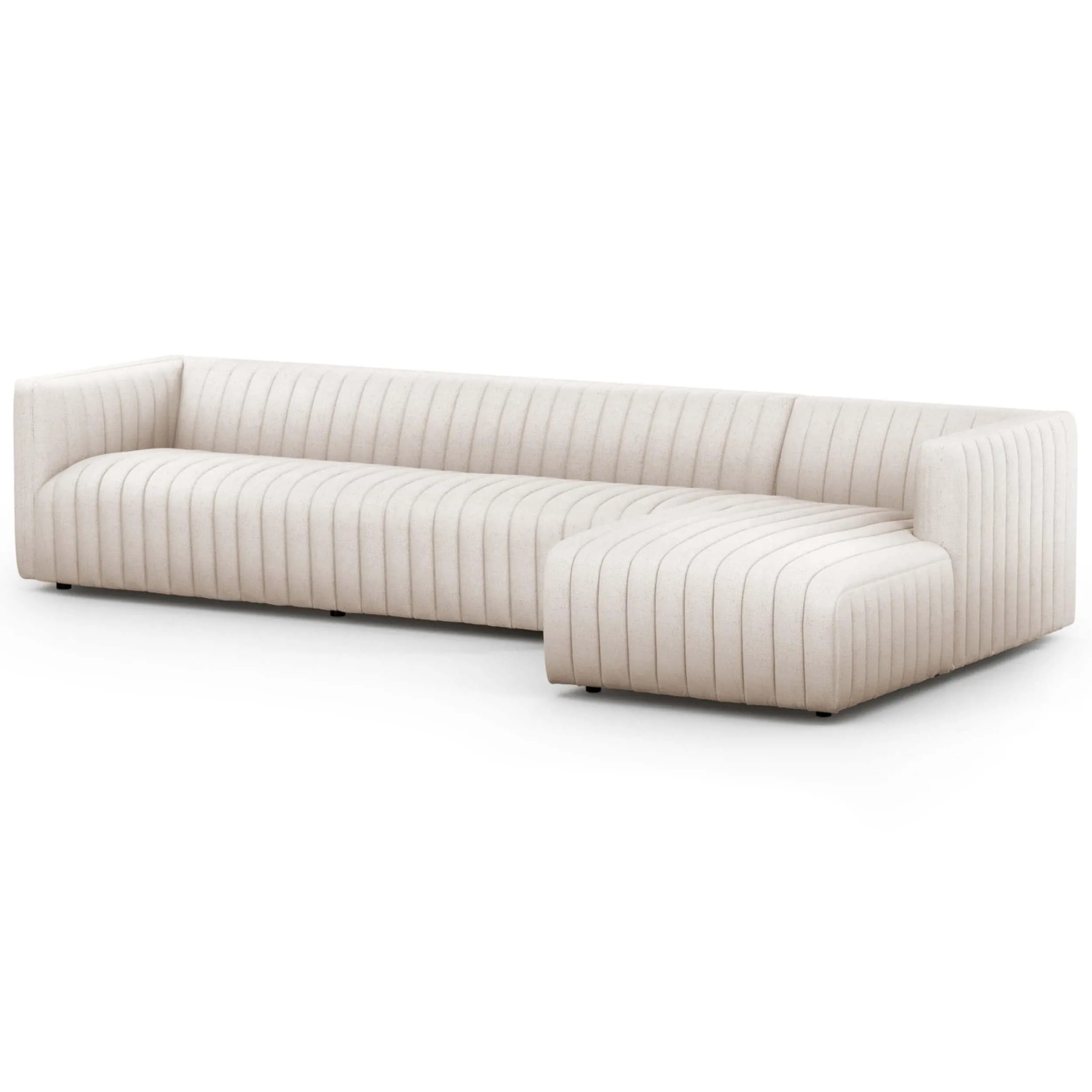 Augustine LAF 126" Sectional, Dover Crescent