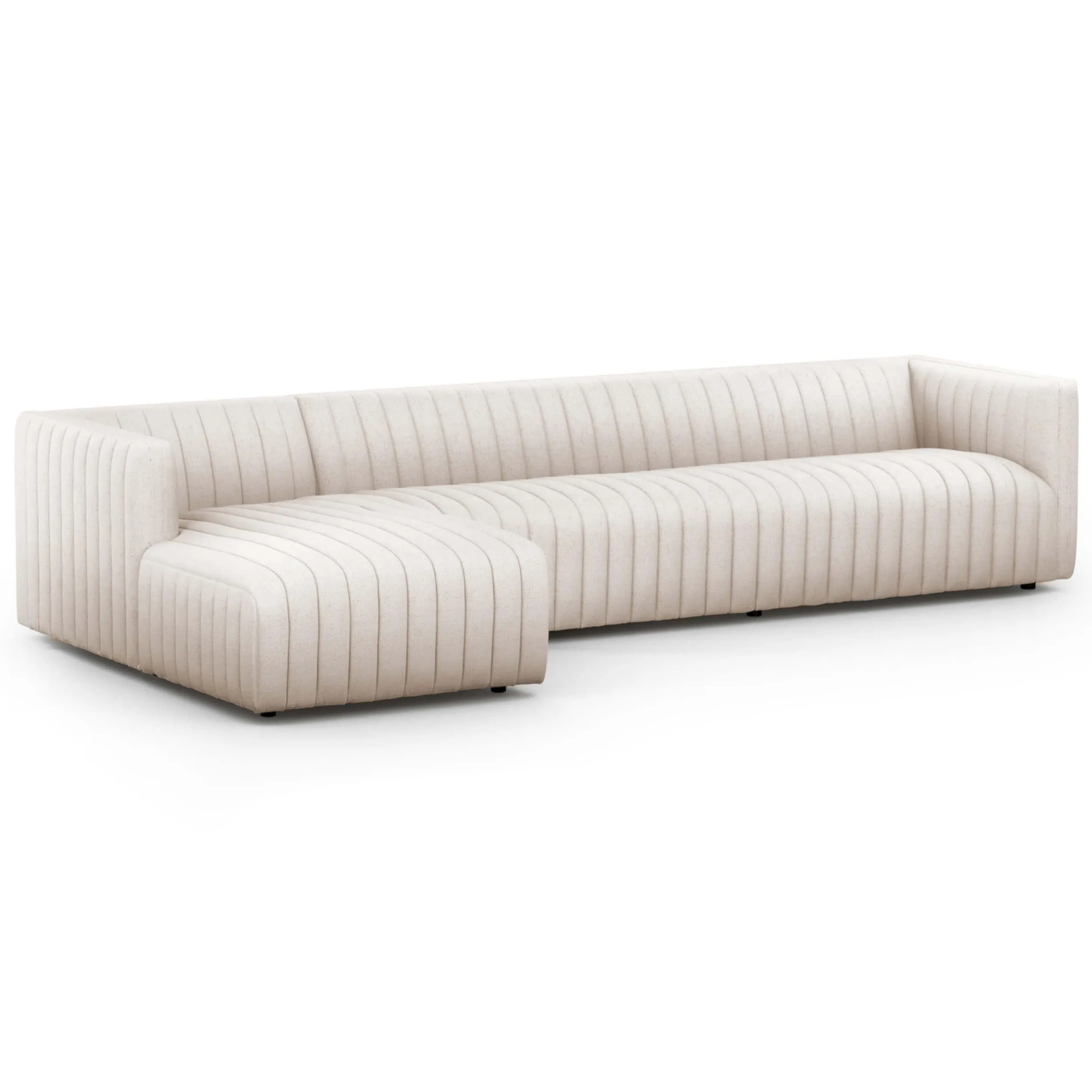 Augustine LAF 126" Sectional, Dover Crescent