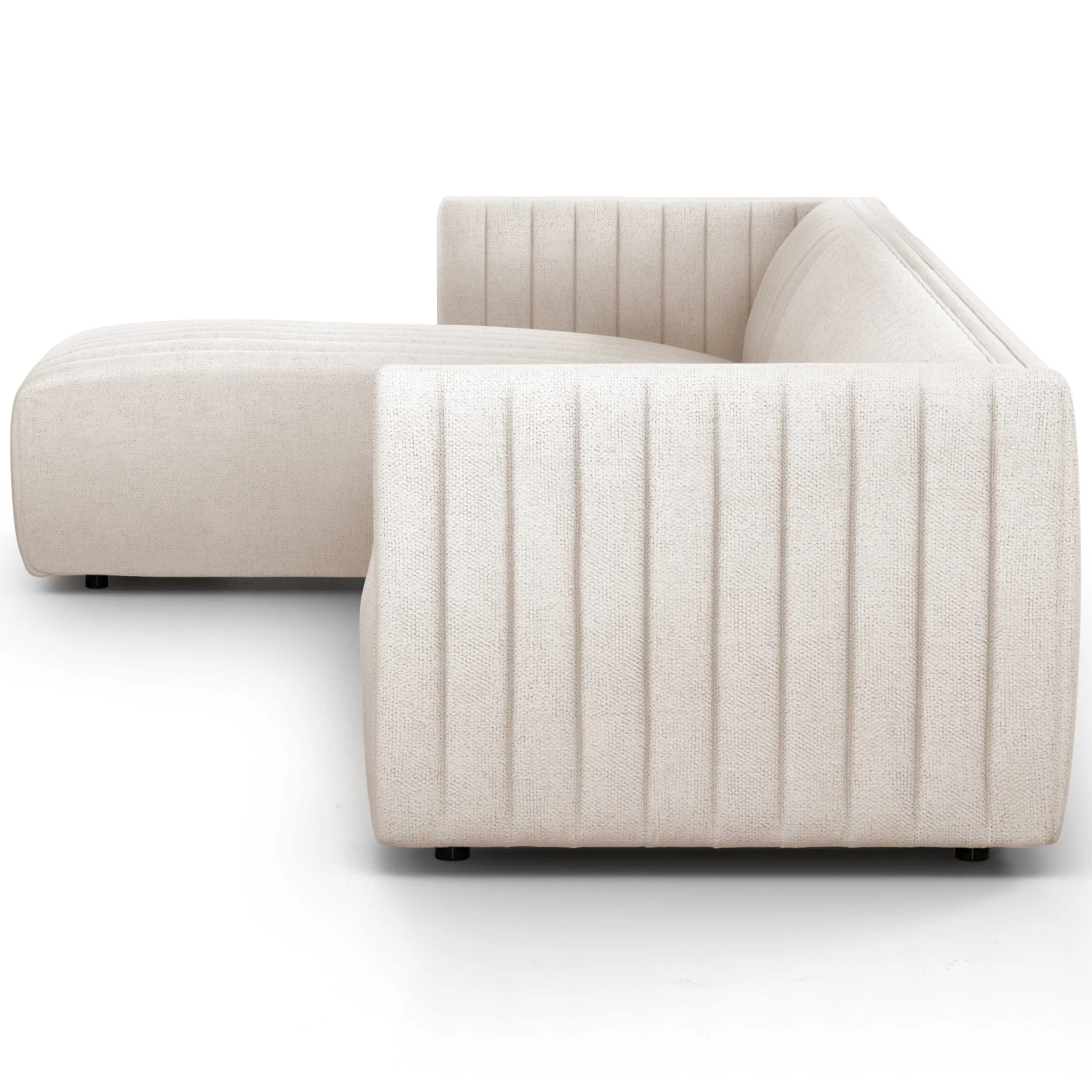 Augustine LAF 126" Sectional, Dover Crescent