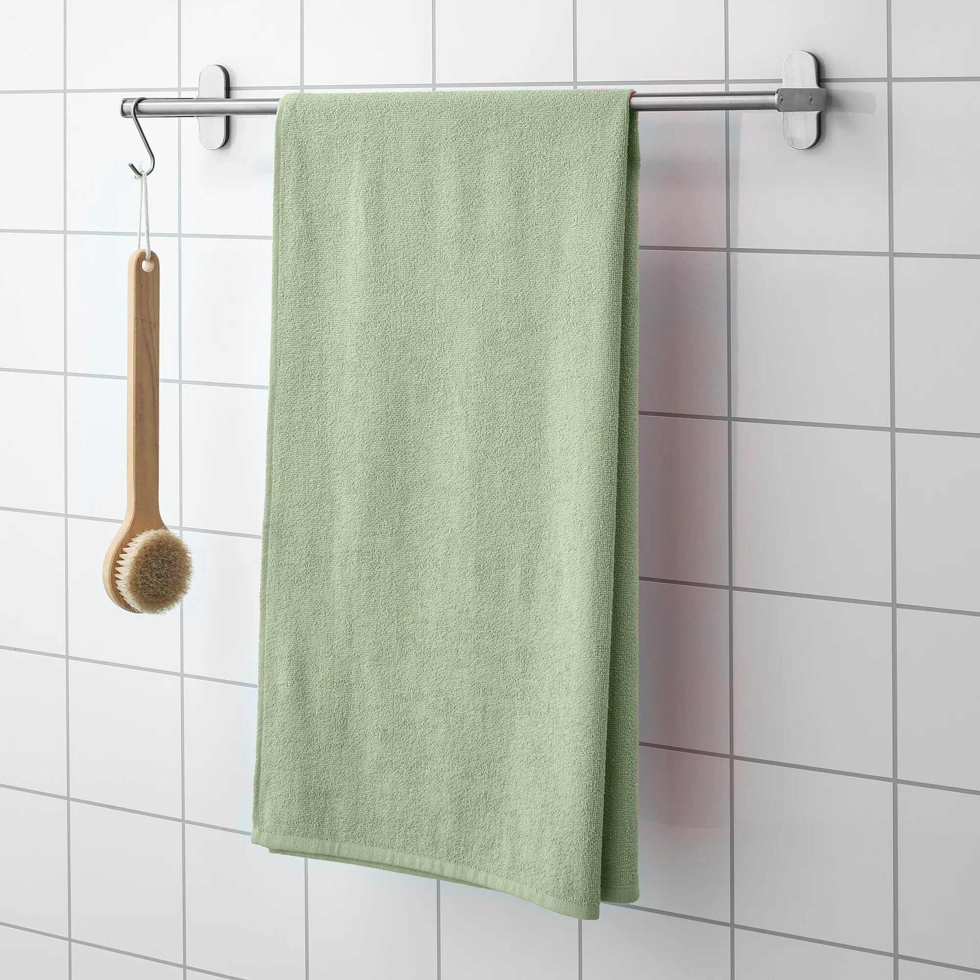 Bath Sheet Mint Green Large Size 90 x 180 cm High Quality 550 GSM 100% Cotton Soft Bathroom Towels, Quick Drying, Highly Absorbent, Perfect for Hotels, Spas and Homes