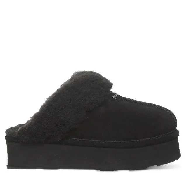 Bearpaw Women's Retro Loki Suede Slide Slipper Black