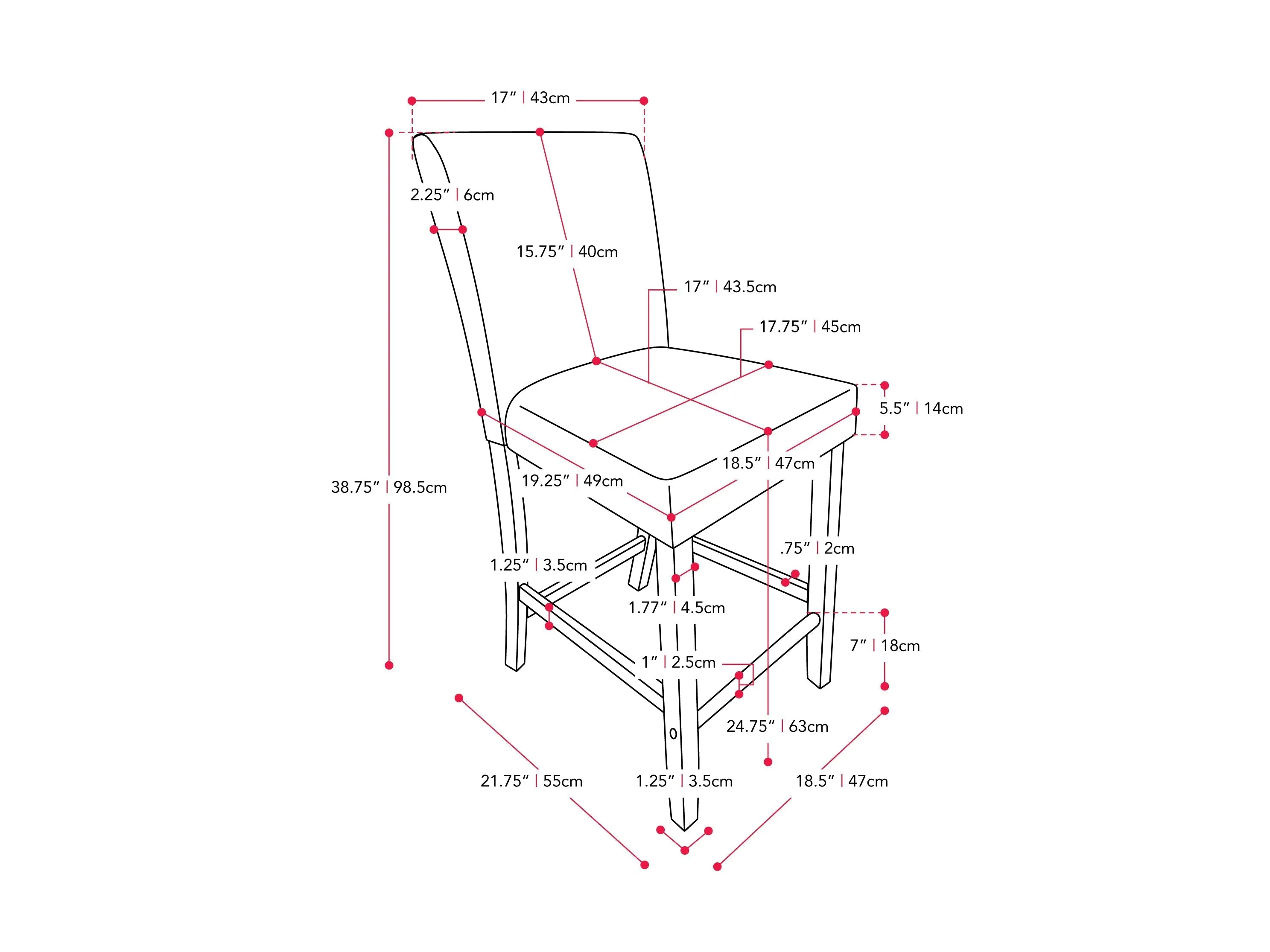 Beige Fabric Counter Height Stool