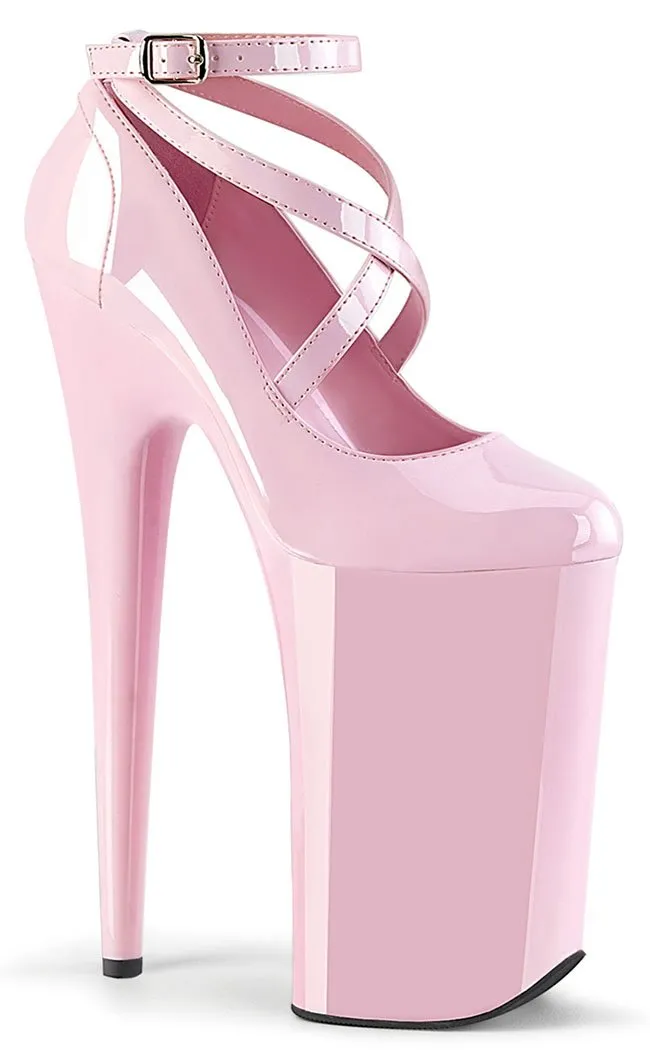 BEYOND-087 Baby Pink 10 Inch Heels