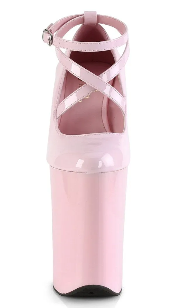 BEYOND-087 Baby Pink 10 Inch Heels