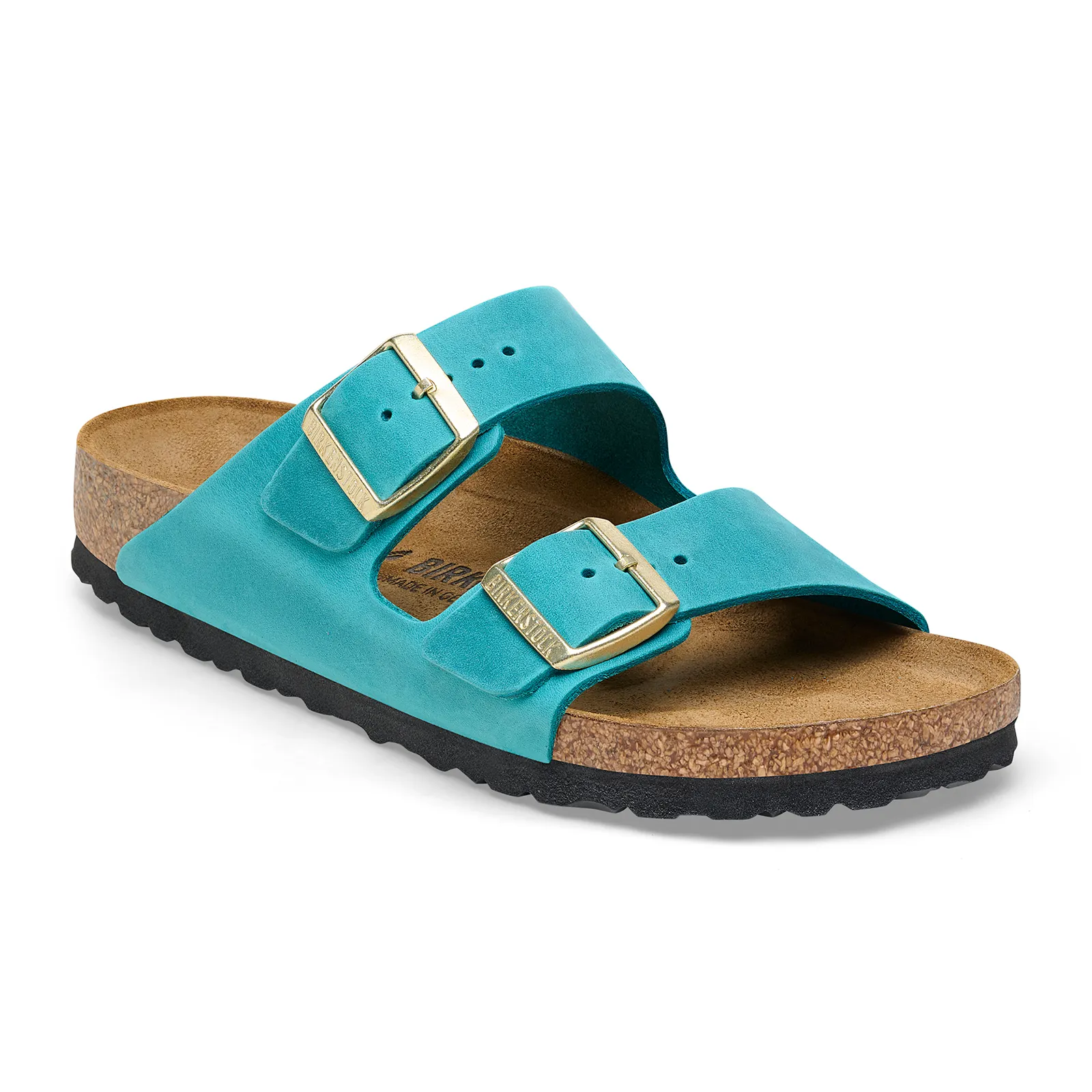 Birkenstock Arizona Slide Sandal (Women) - Biscay Bay Oiled Leather