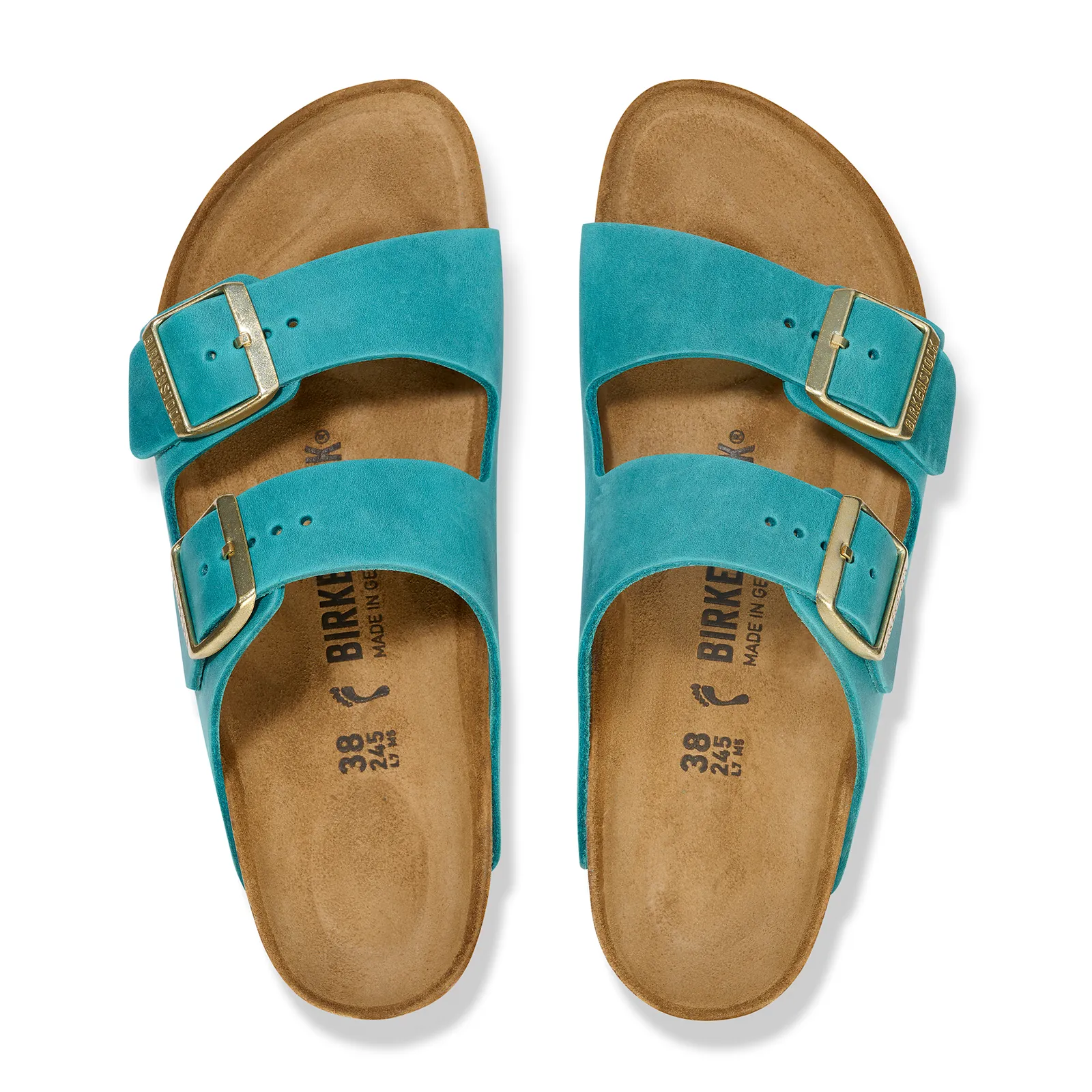 Birkenstock Arizona Slide Sandal (Women) - Biscay Bay Oiled Leather