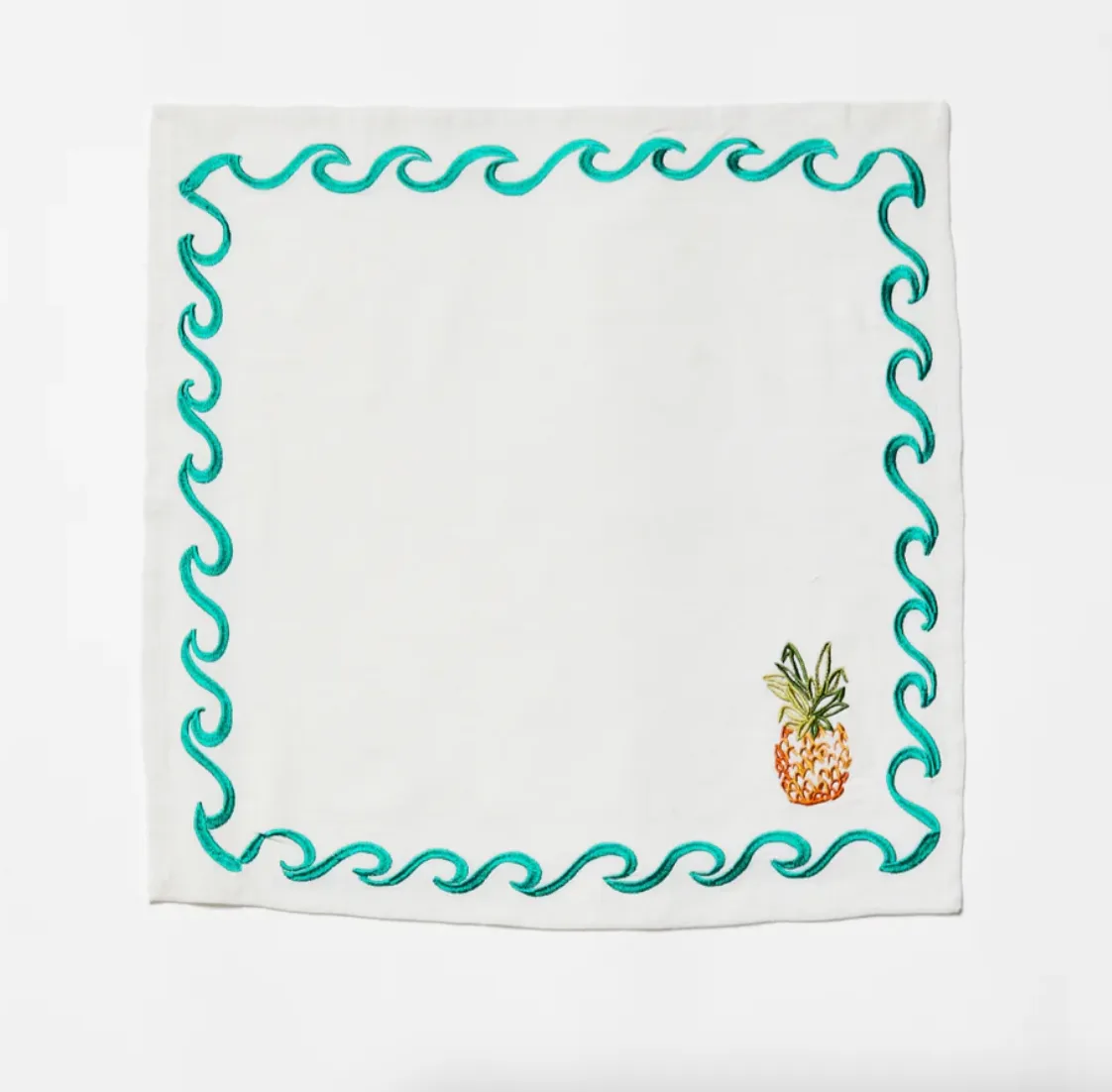 Bonnie & Neil | Mixed Surf Embroidered Linen Napkins