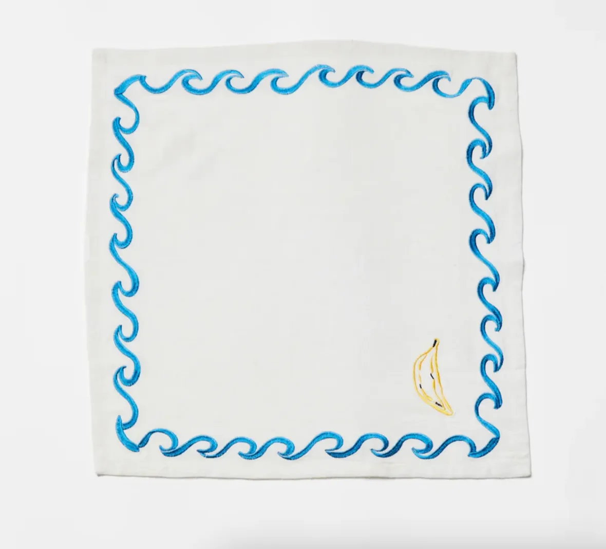 Bonnie & Neil | Mixed Surf Embroidered Linen Napkins