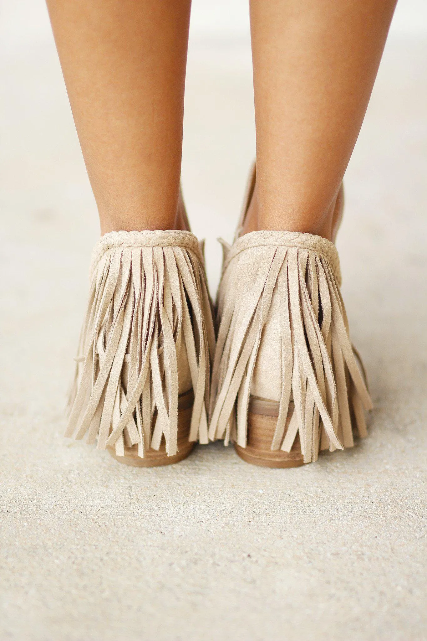 Braxton Beige Booties