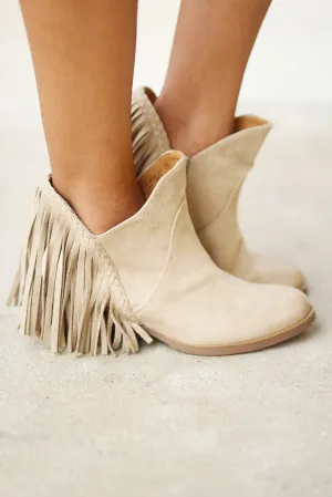 Braxton Beige Booties