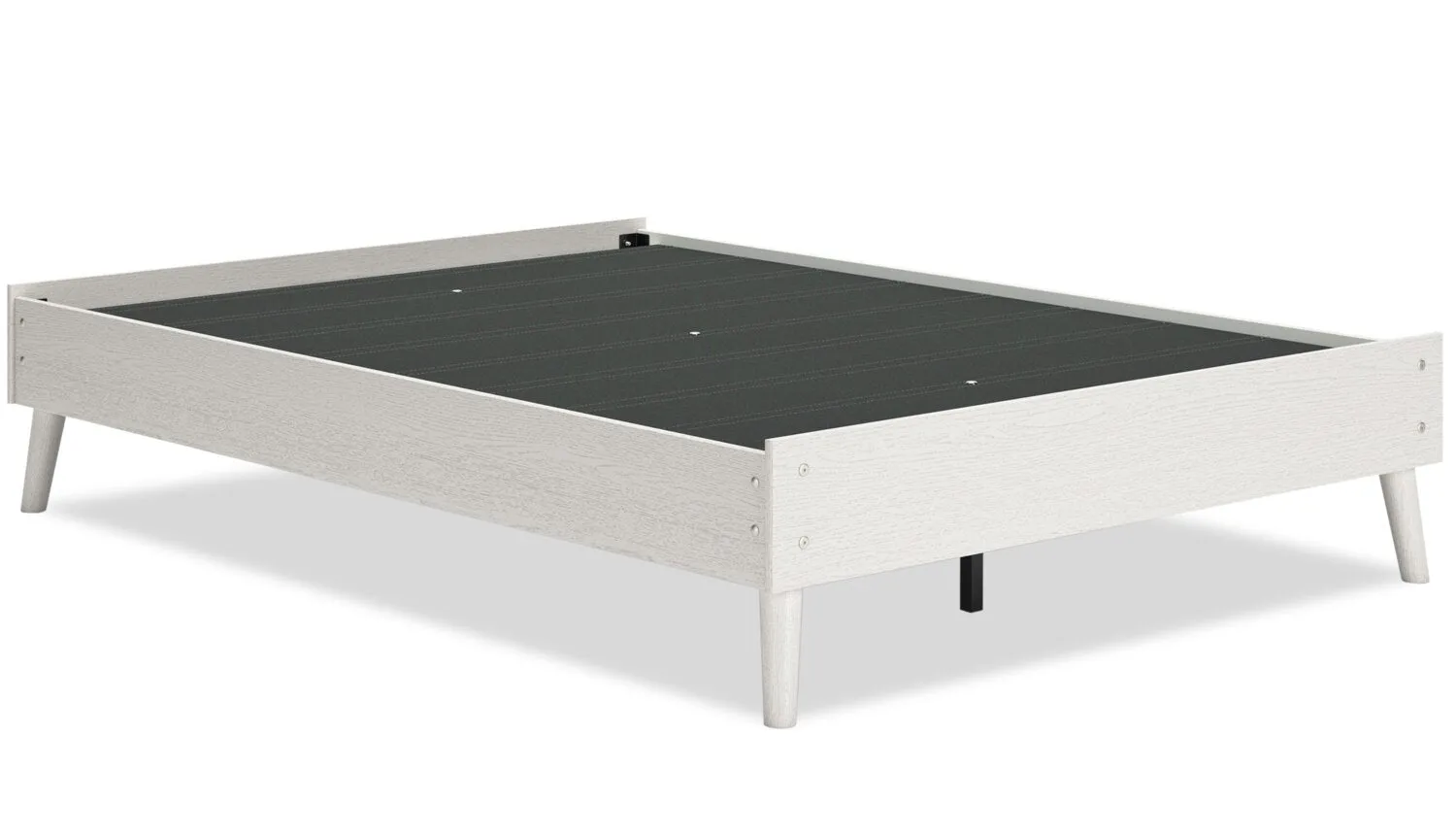 Caramat Full Platform Bed - White