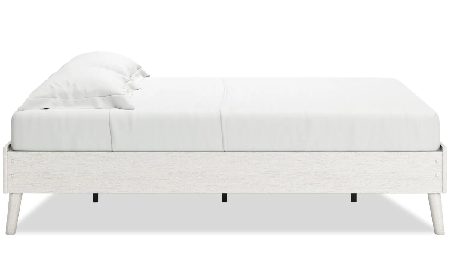 Caramat Full Platform Bed - White