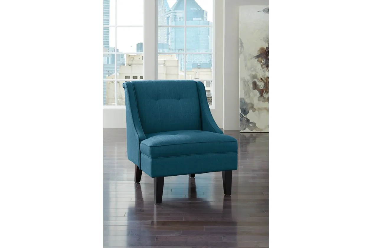 Clarinda Blue Accent Chair