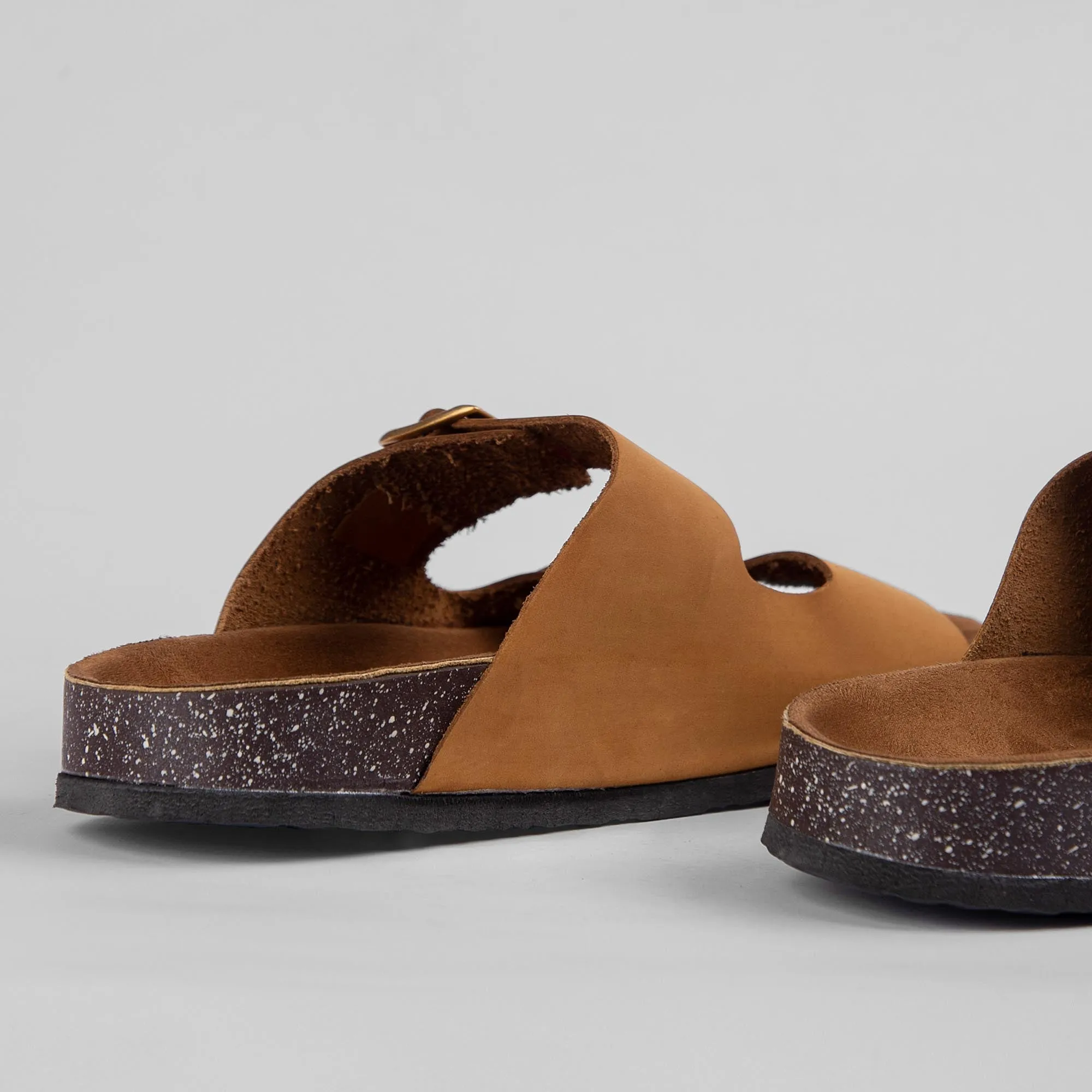 CloudStep | Comfy Footbed Slippers - Beige