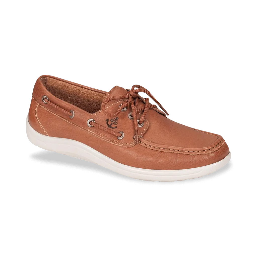 Decksider Lace Up Boat Shoe-OLD SAND | SAS MEN SAS Decksider SAND - Lace Up Boat Shoe Brandy's Shoes Made in USA