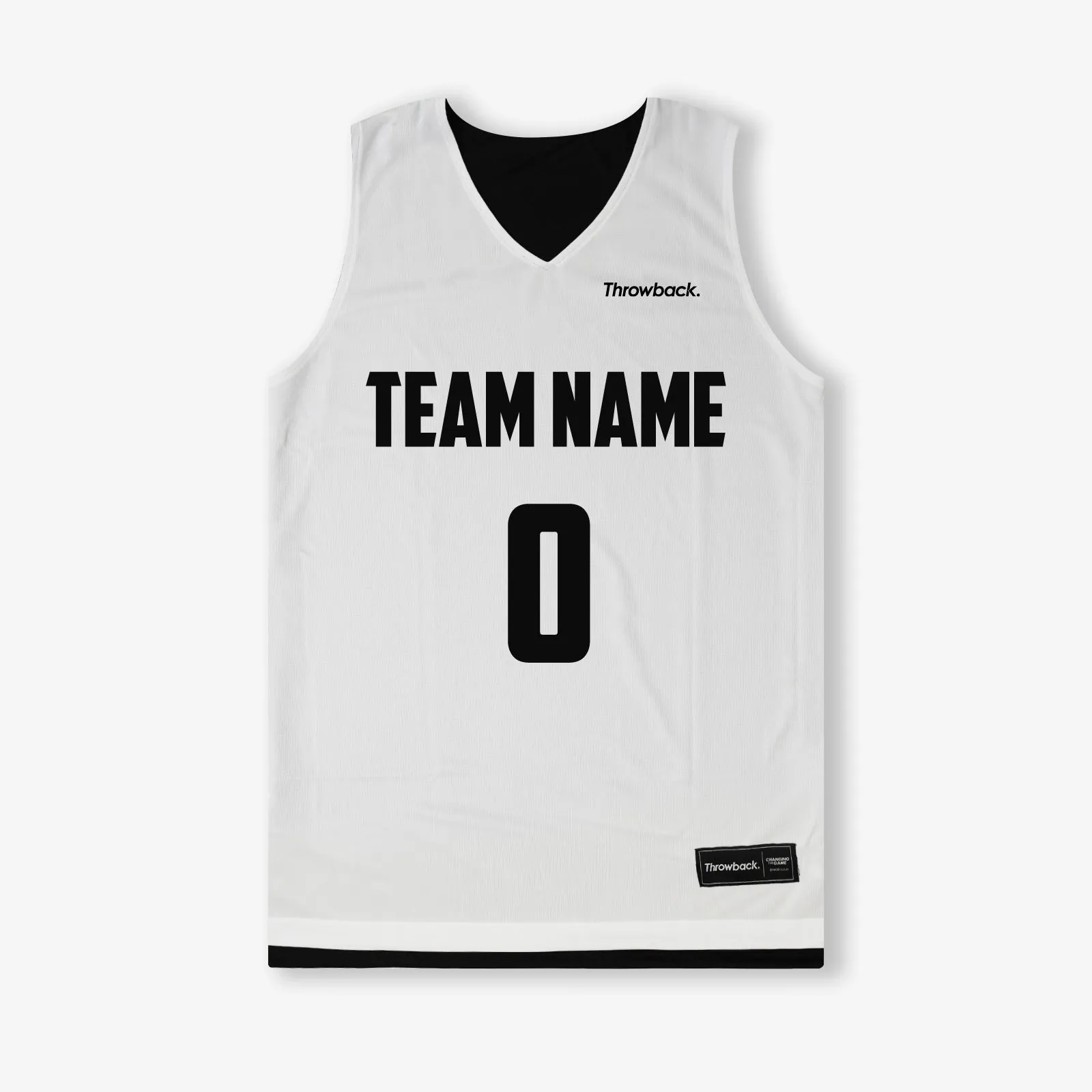 Elite Game Reversible Jersey (1x Unit Only) - Black/White