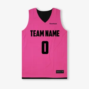 Elite Game Reversible Jersey (1x Unit Only) - Fuscia/Black