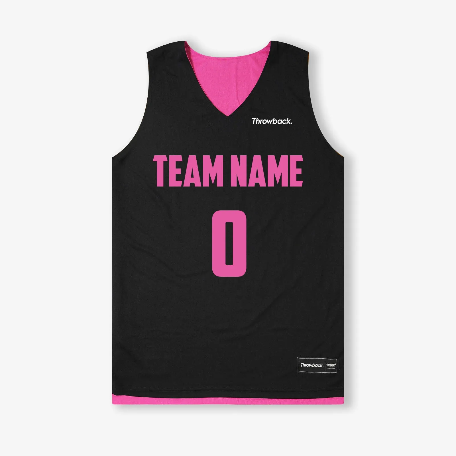 Elite Game Reversible Jersey (1x Unit Only) - Fuscia/Black