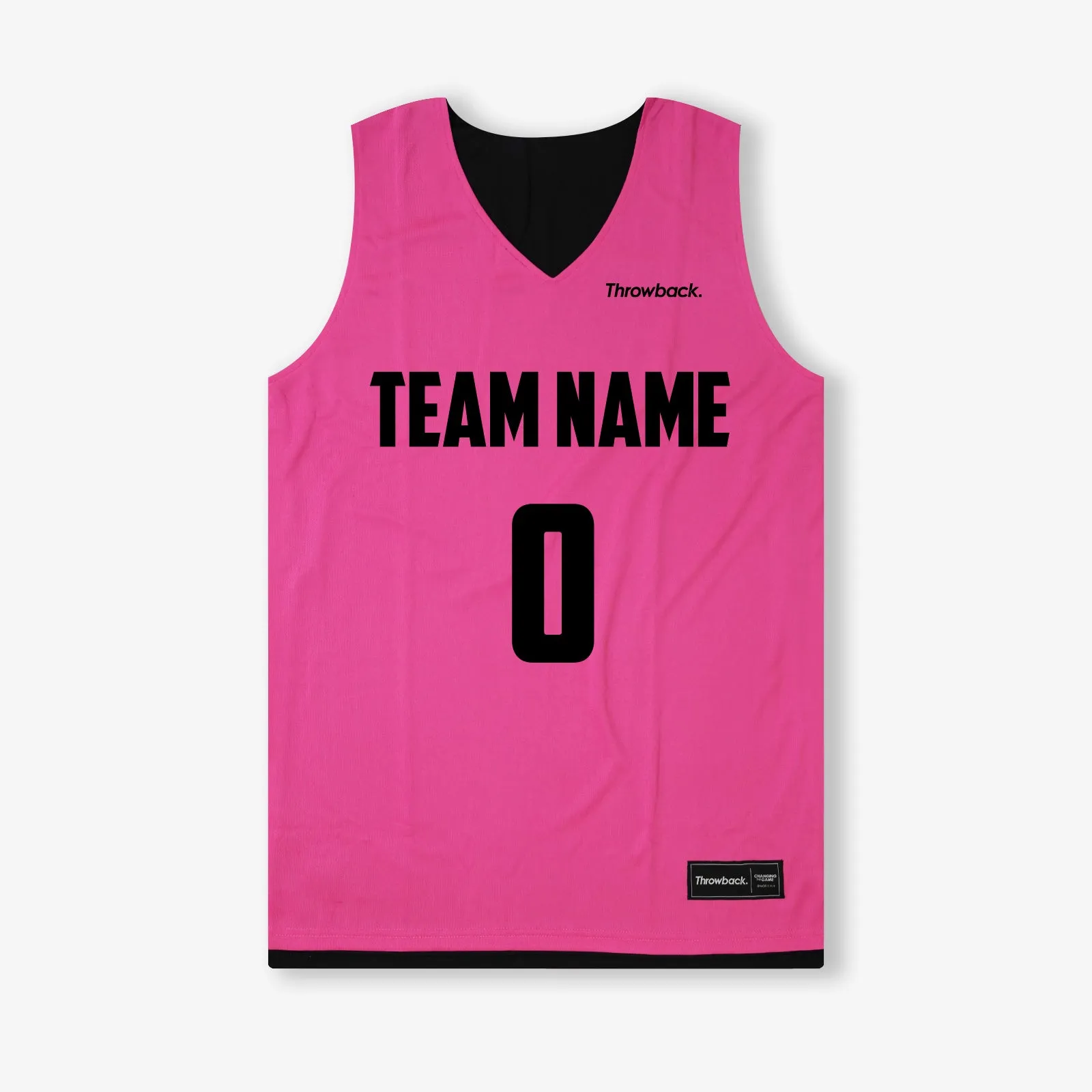 Elite Game Reversible Jersey (1x Unit Only) - Fuscia/Black