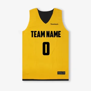 Elite Game Reversible Jersey (1x Unit Only) - Gold/Black