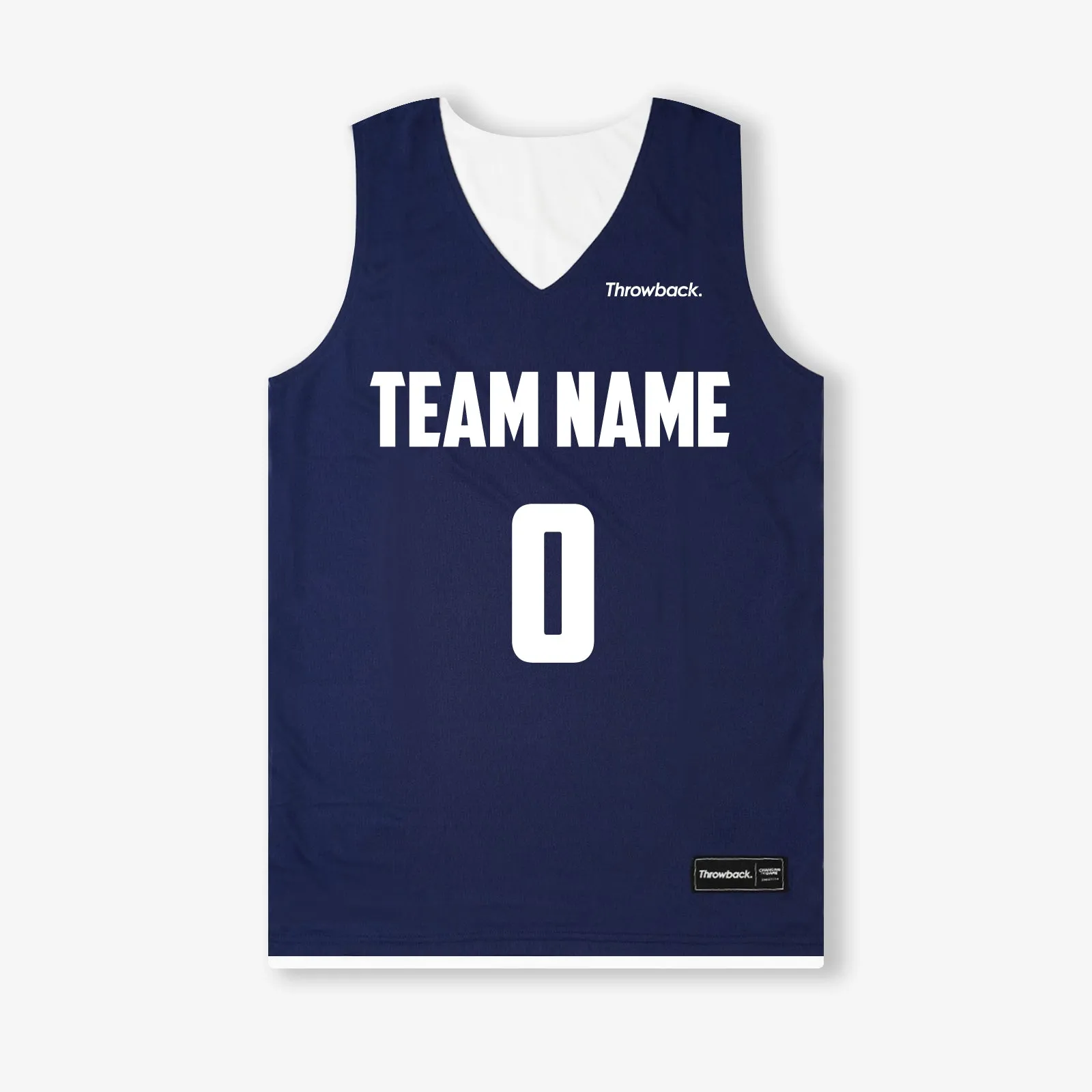 Elite Game Reversible Jersey (1x Unit Only) - Navy/White