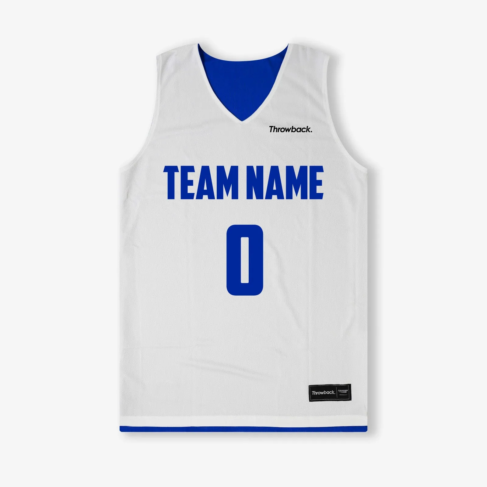 Elite Game Reversible Jersey (1x Unit Only) - Royal/White