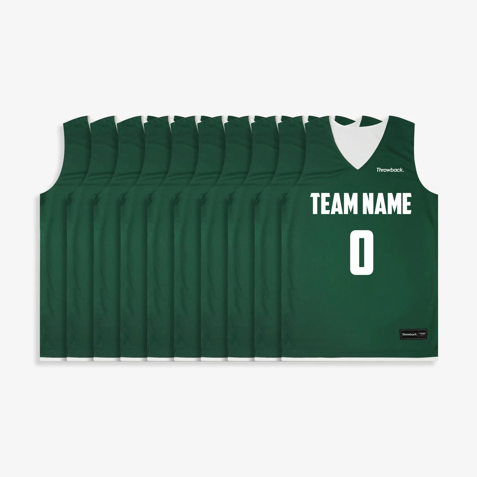 Elite Game Reversible Jerseys (Team Pack) - Bottle/White