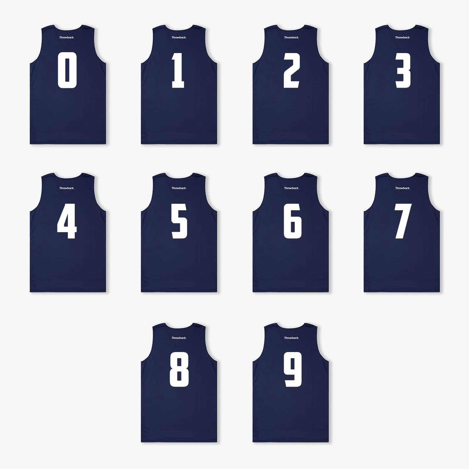 Elite Game Reversible Jerseys (Team Pack) - Navy/White