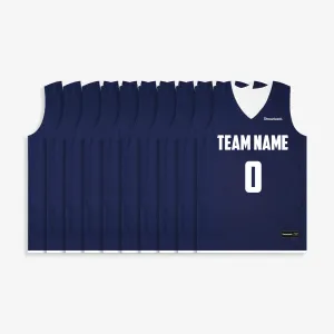 Elite Game Reversible Jerseys (Team Pack) - Navy/White