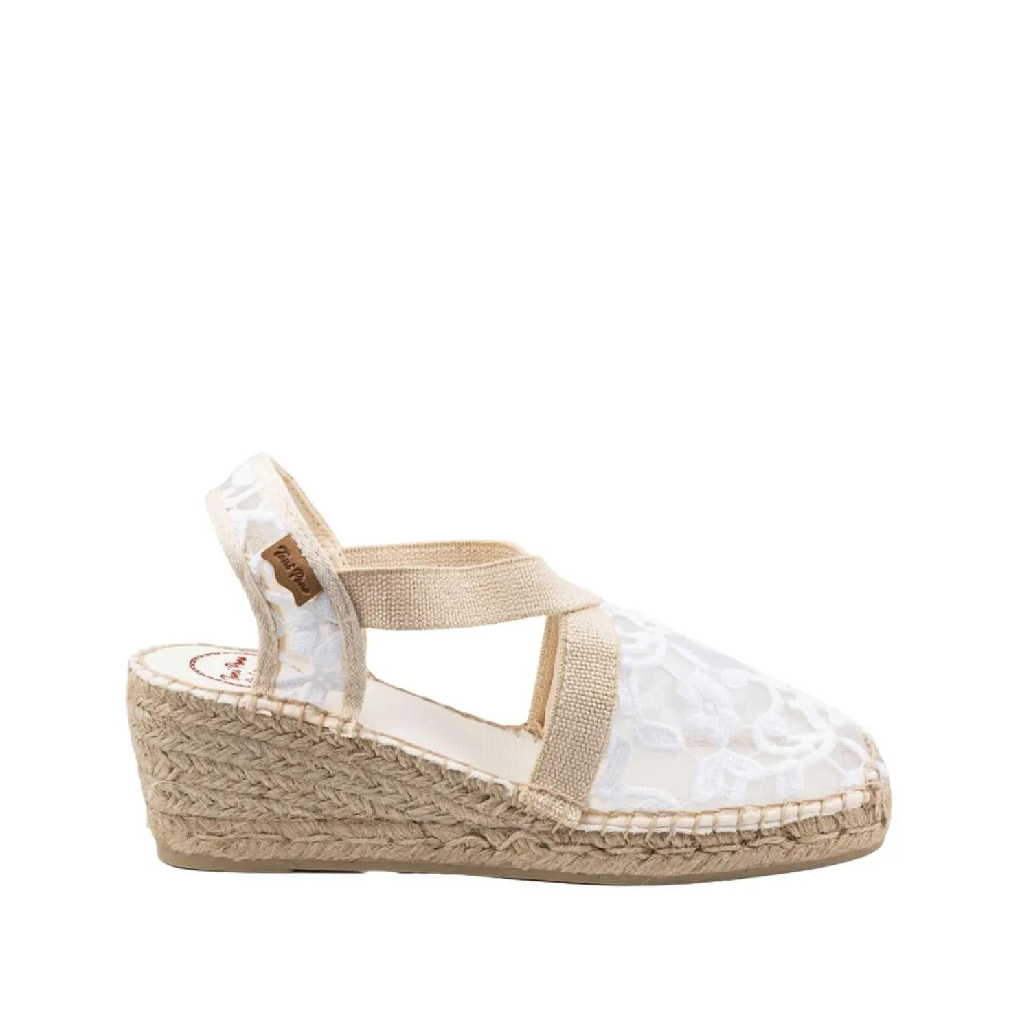 Embroidered Wedge Espadrille for Women - Terra-ZD