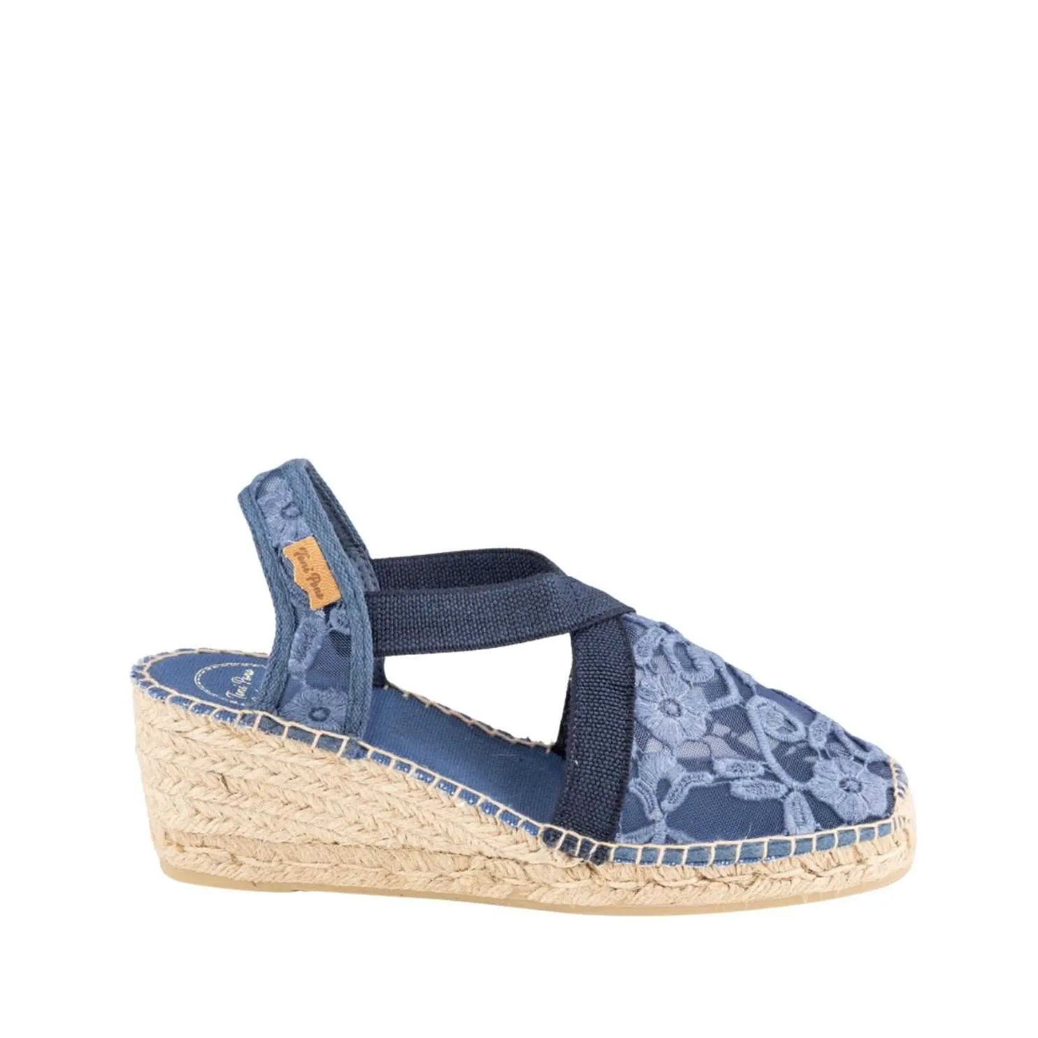 Embroidered Wedge Espadrille for Women - Terra-ZD