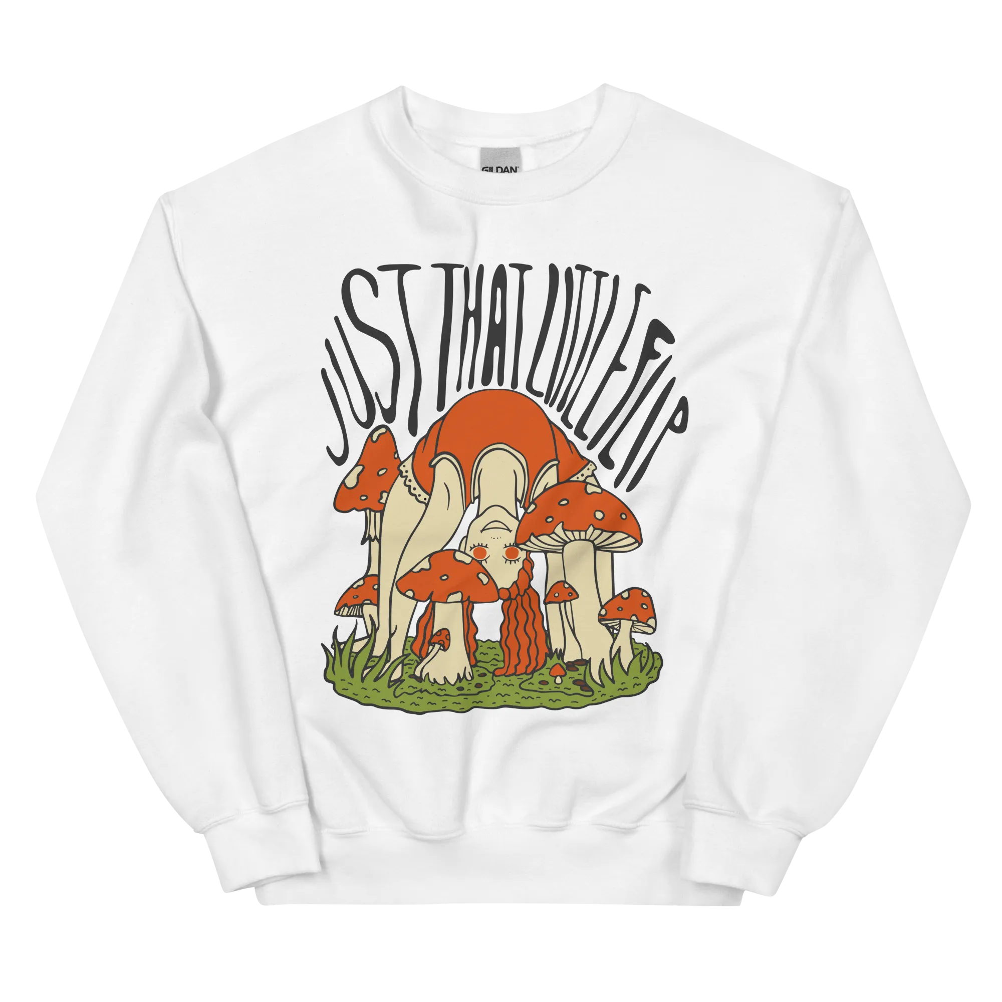 Just That Little Flip Graphic Unisex Sweatshirt