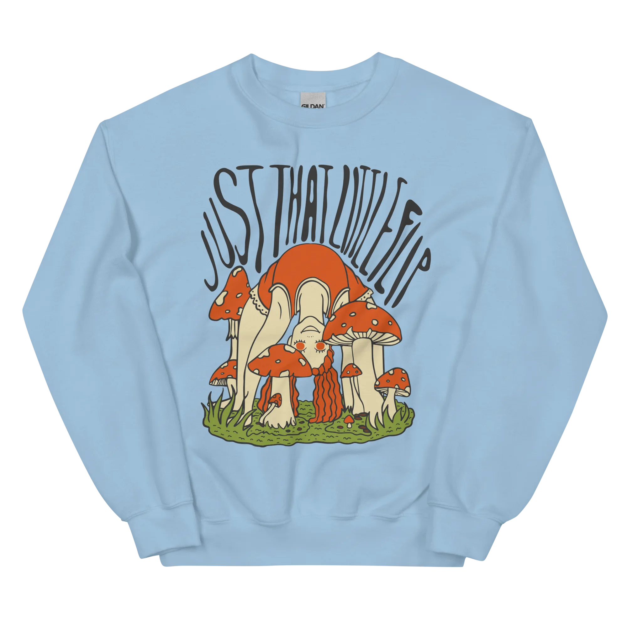 Just That Little Flip Graphic Unisex Sweatshirt