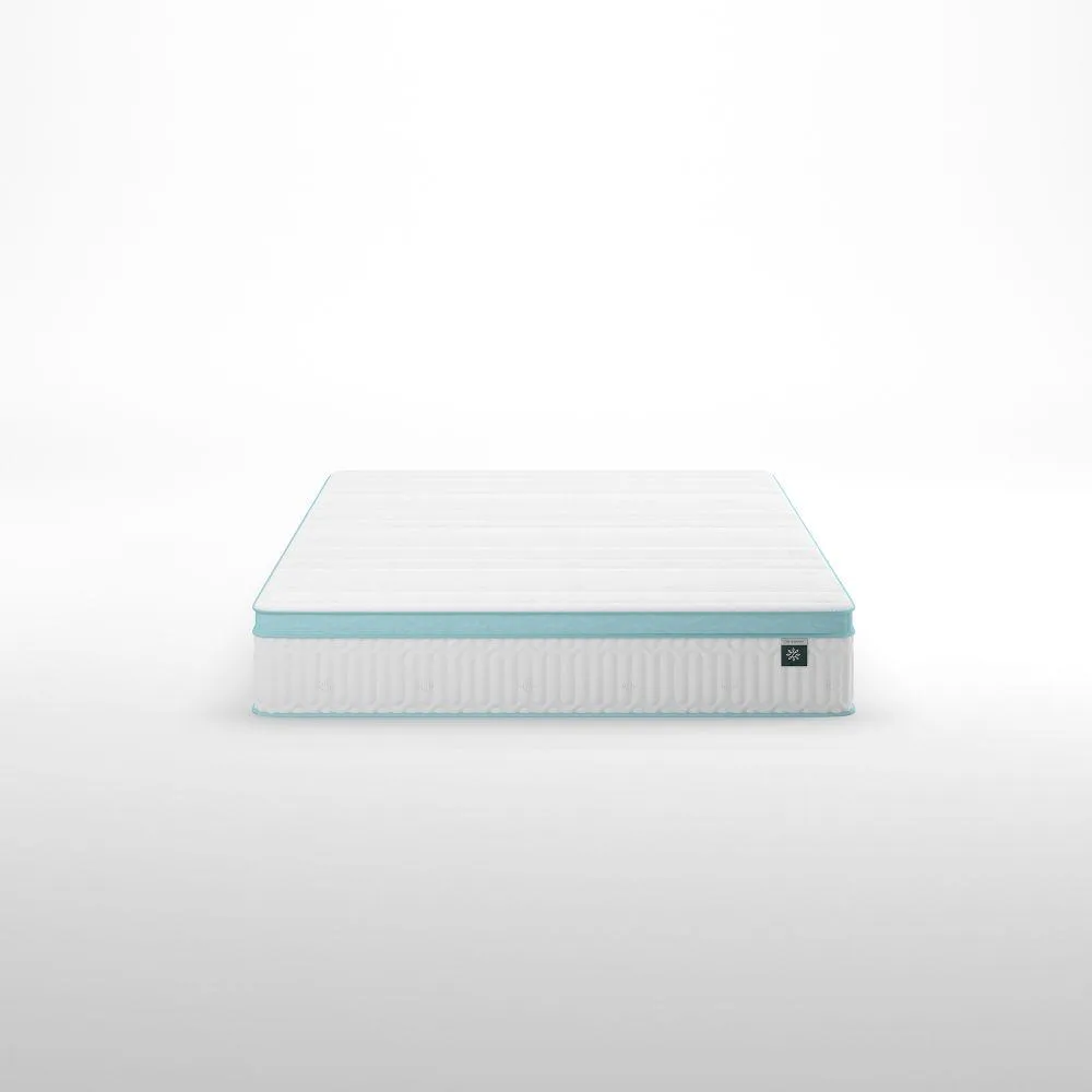 Mint Green Foam Hybrid Spring Queen Mattress