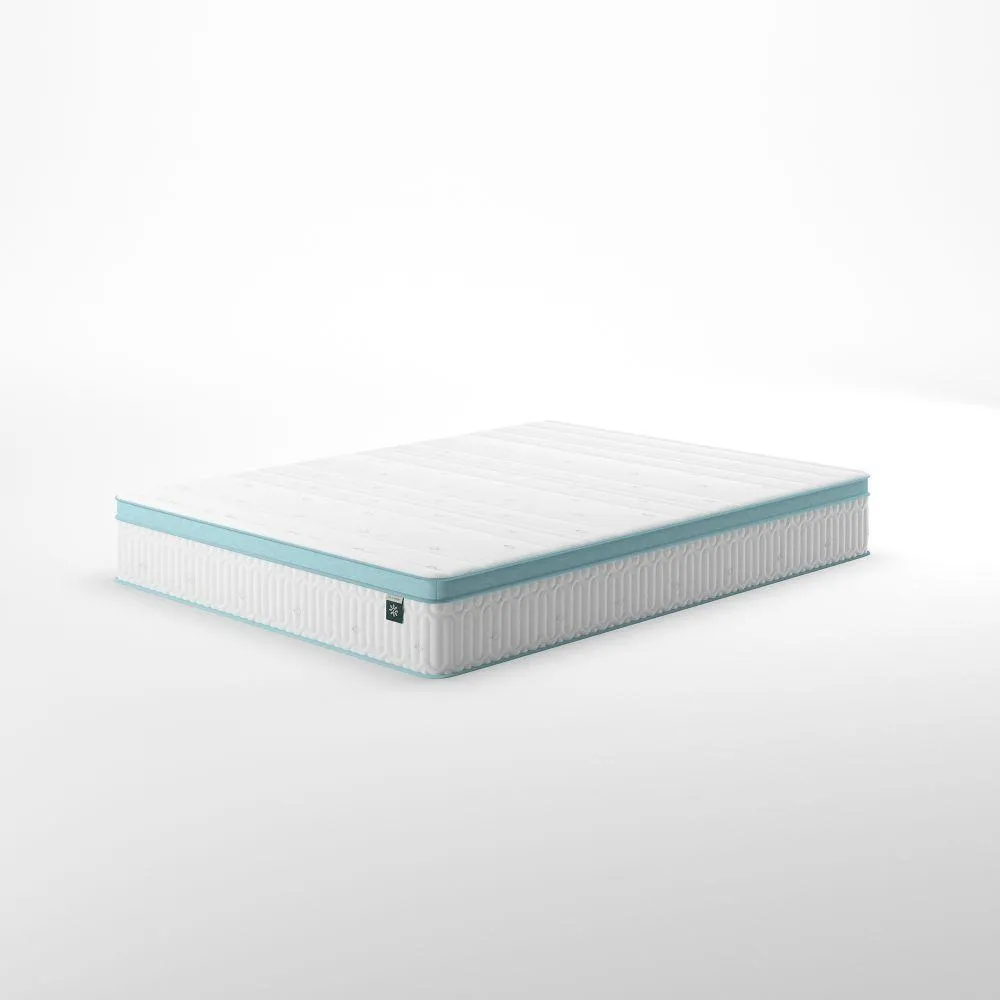 Mint Green Foam Hybrid Spring Queen Mattress