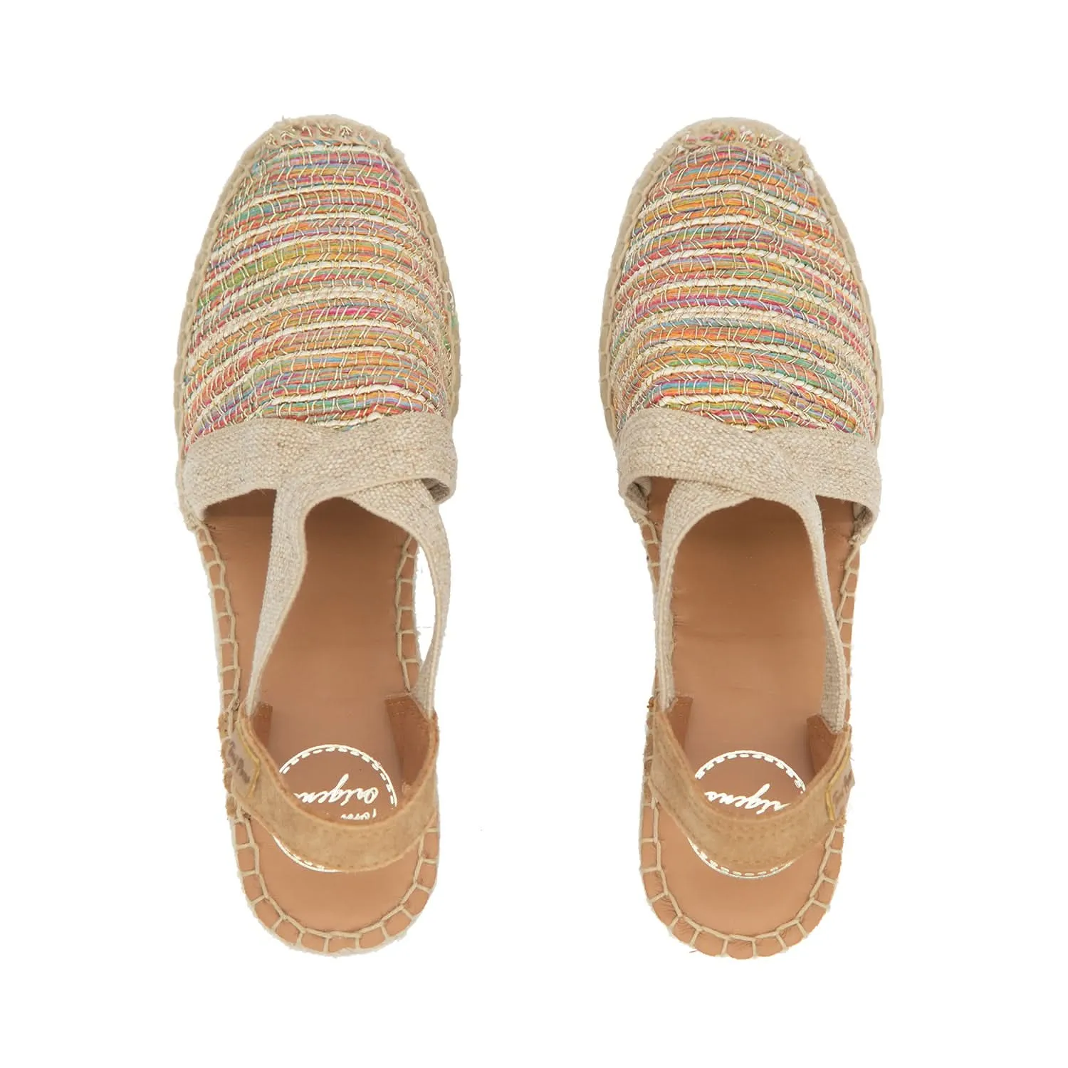 Multicolored Wedge Espadrille for Women - Terra-CL