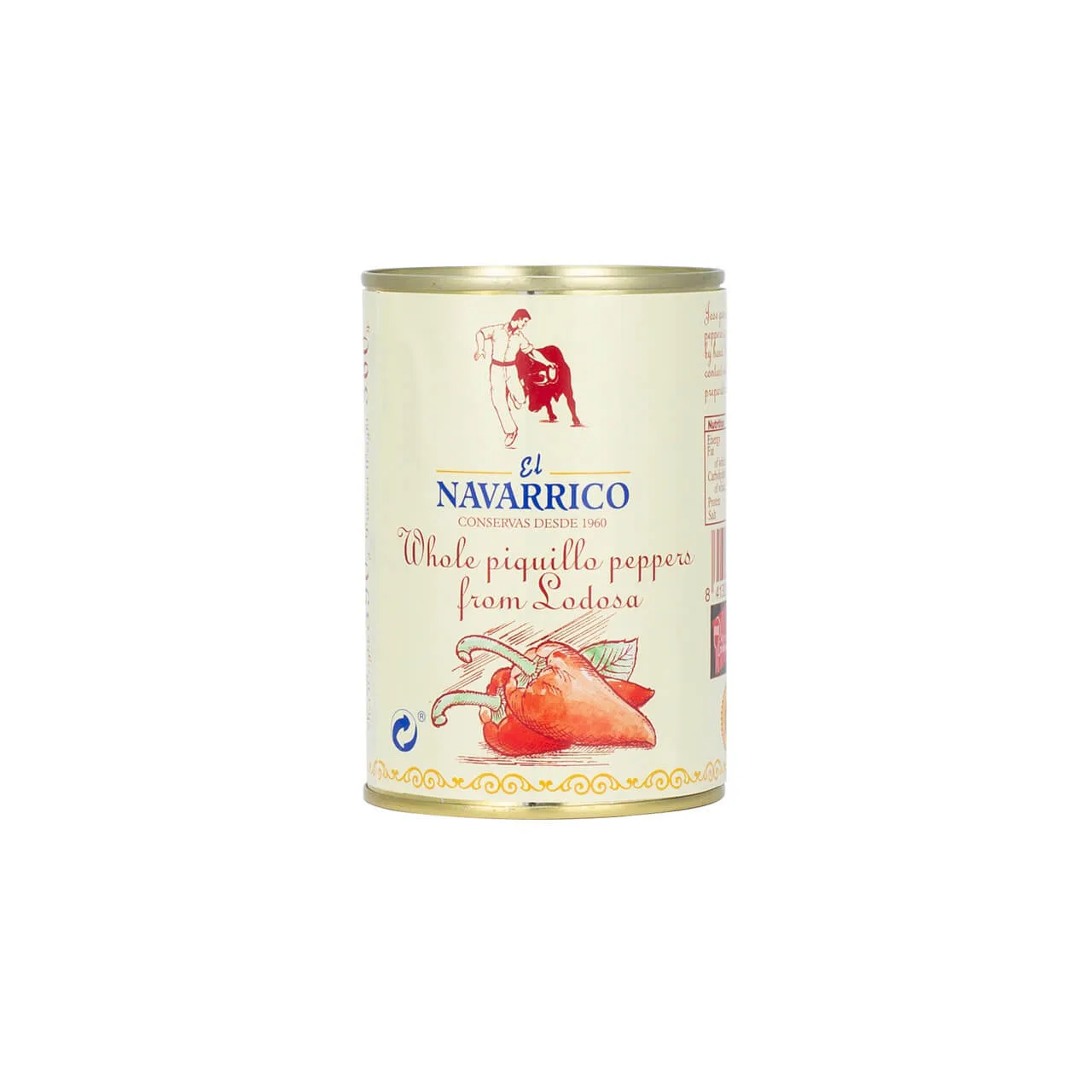 Navarrico Whole Lodosa Piquillo Peppers, 390g