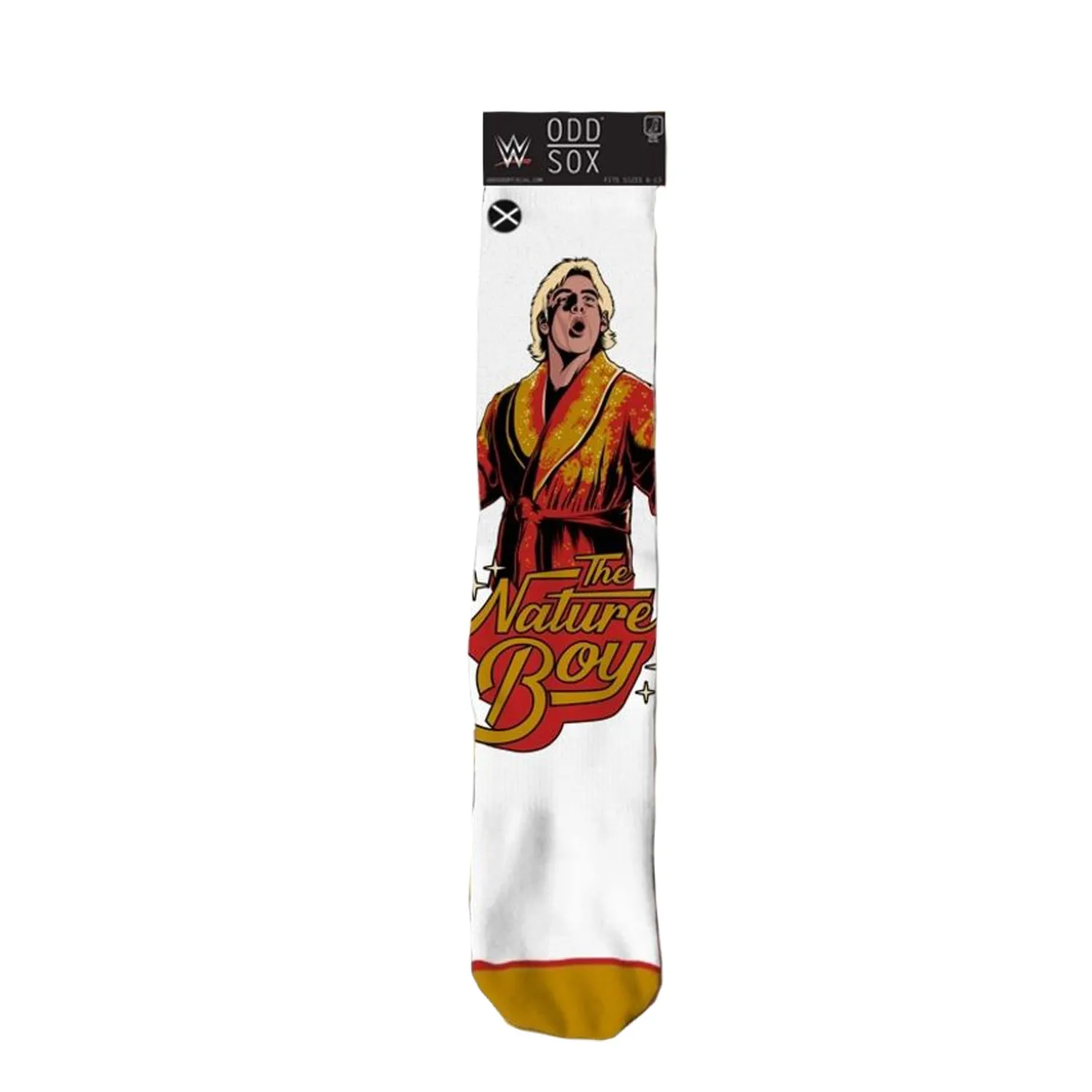 Odd Sox Men's Crew Socks - Ric Flair Legend (WWE)