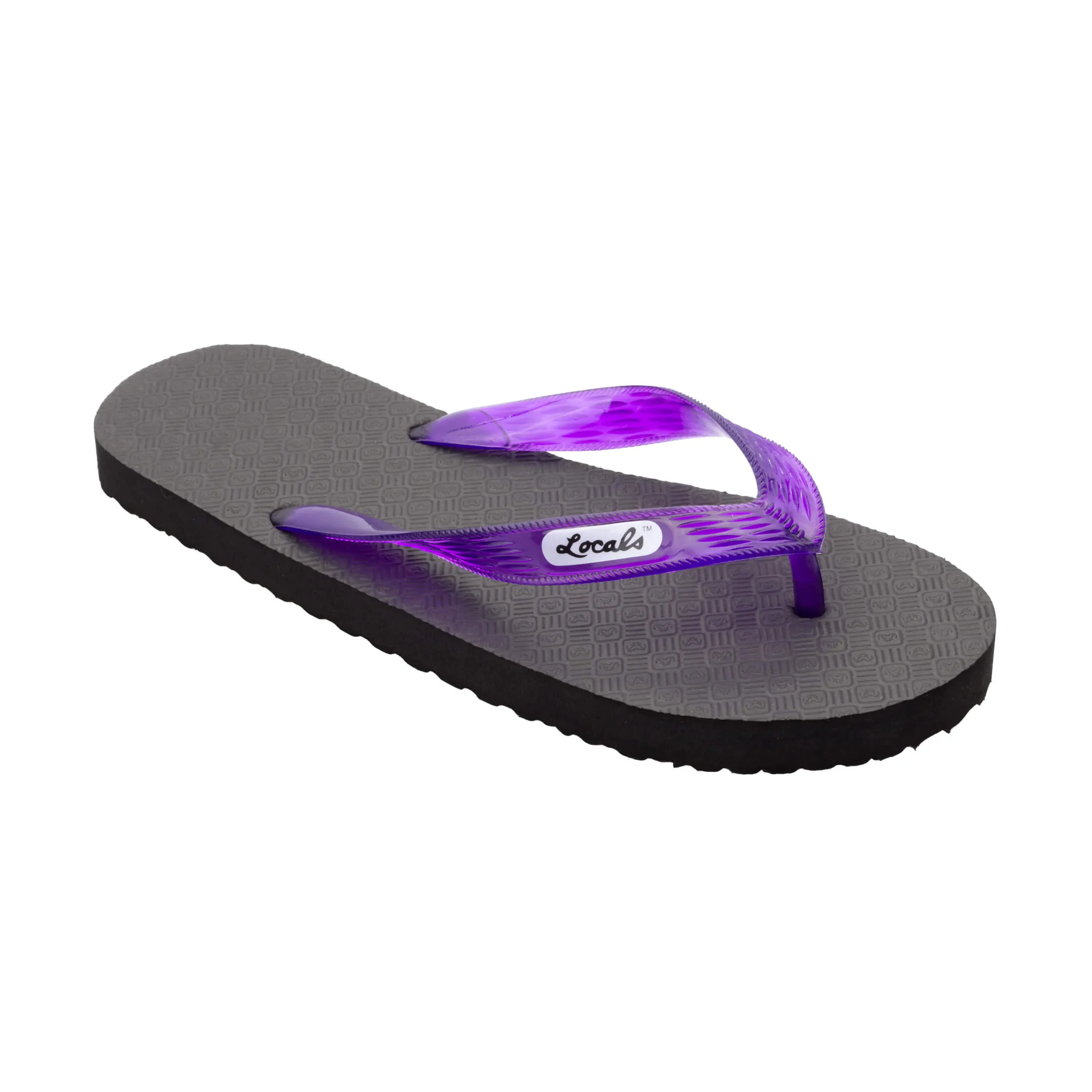 Original Women's Translucent Purple Strap Slippah