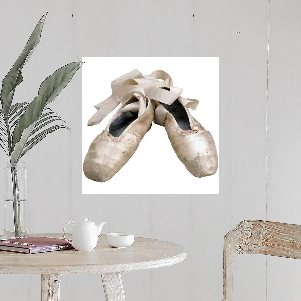 "Ballet slippers" Poster Print - Multi