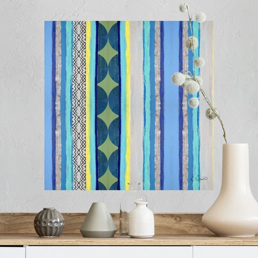 "Broken Patterns I" Poster Print - Multi