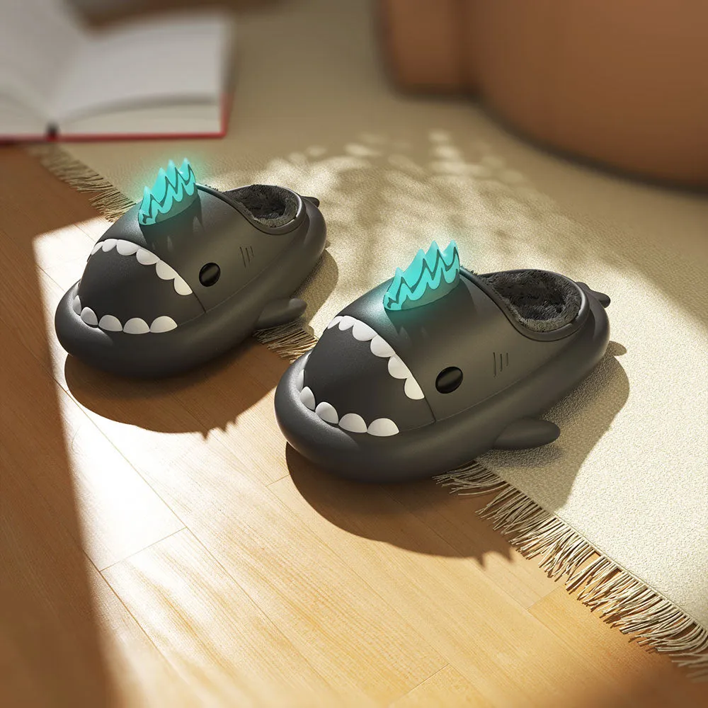 Sharkicks Basic - Winter Nuclear Kaiju Heel-open Shark Slippers