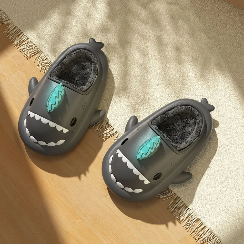 Sharkicks Basic - Winter Nuclear Kaiju Heel-open Shark Slippers