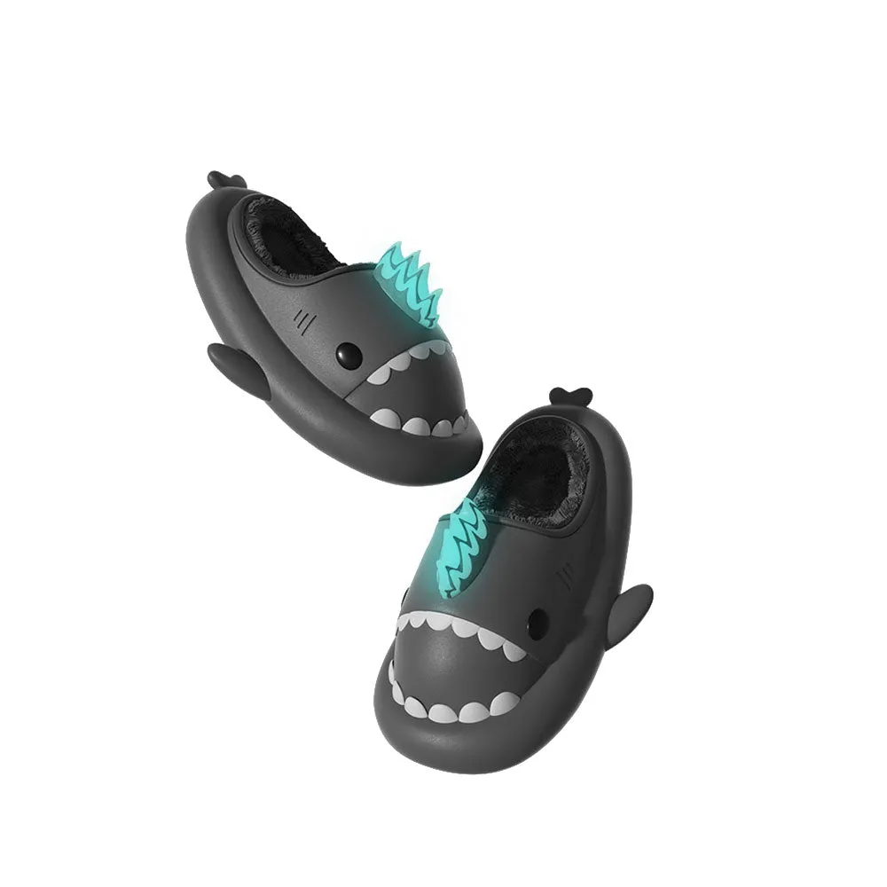 Sharkicks Basic - Winter Nuclear Kaiju Heel-open Shark Slippers