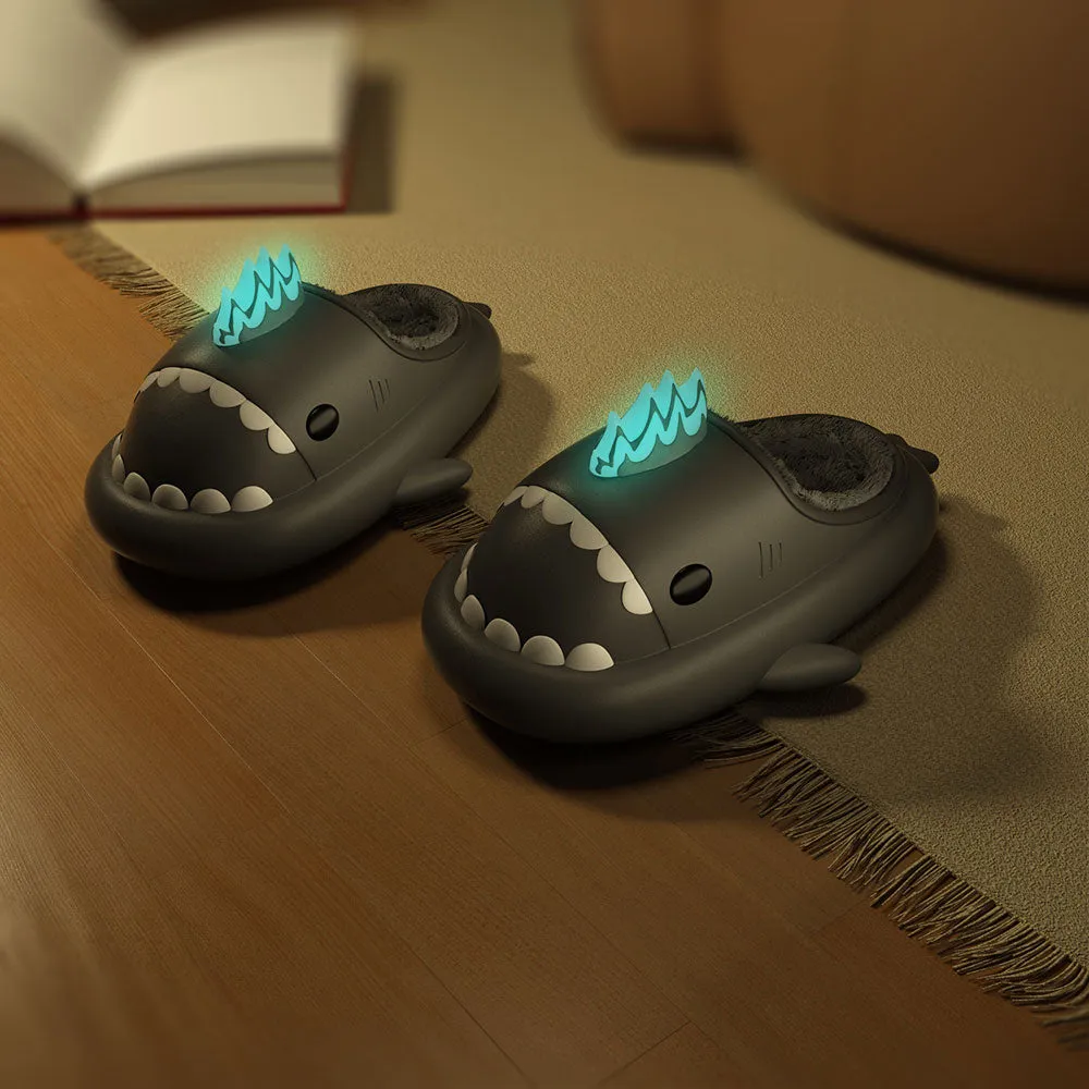 Sharkicks Basic - Winter Nuclear Kaiju Heel-open Shark Slippers