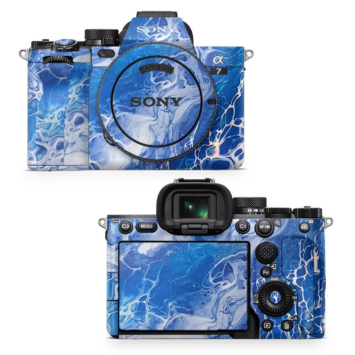 Sony A7 IV Mirrorless Camera Oil Paint Series Skins