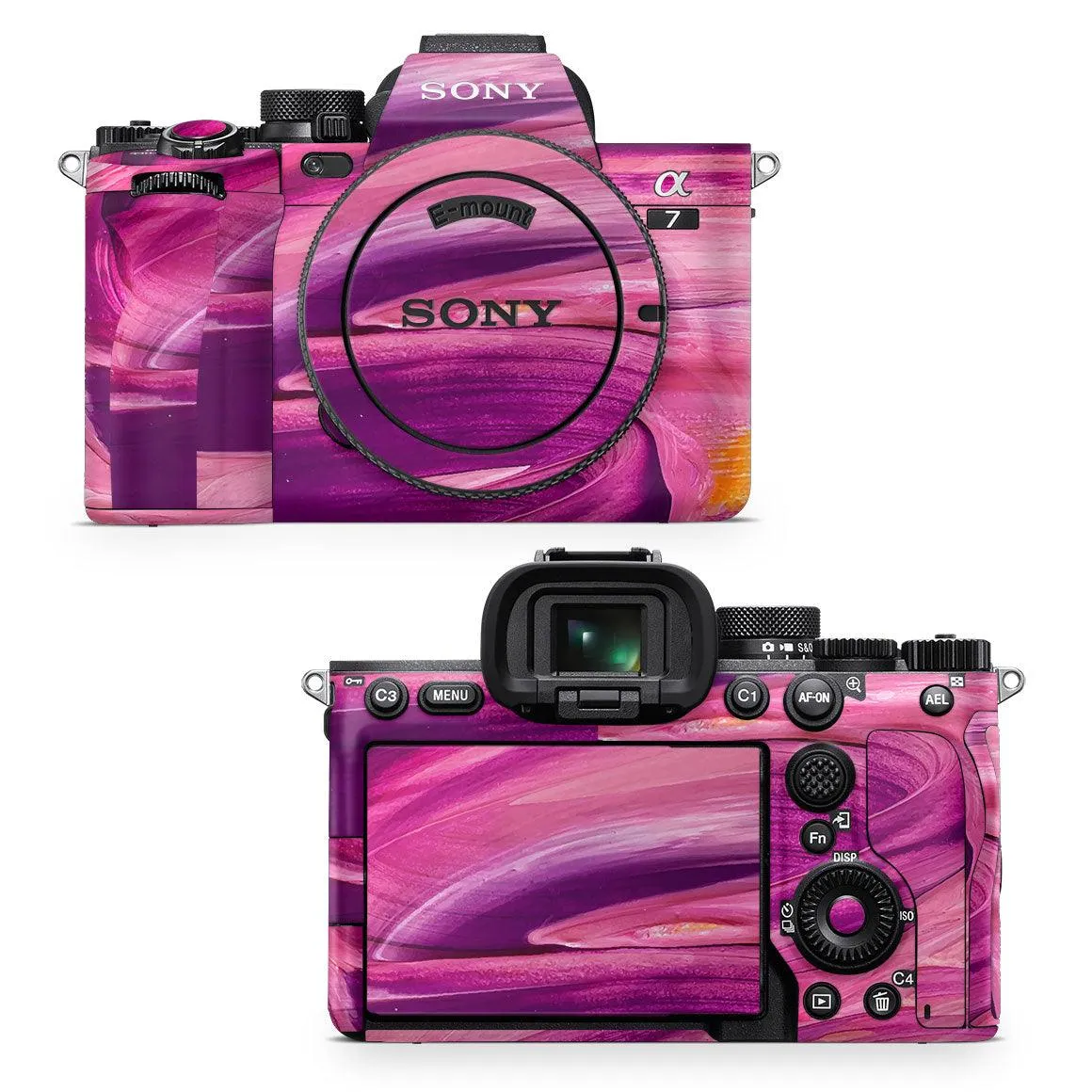 Sony A7 IV Mirrorless Camera Oil Paint Series Skins