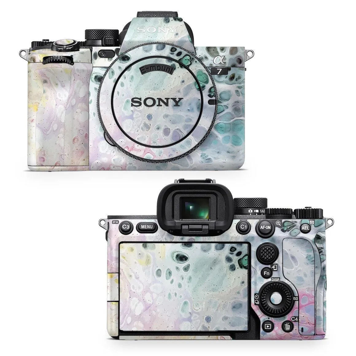 Sony A7 IV Mirrorless Camera Oil Paint Series Skins